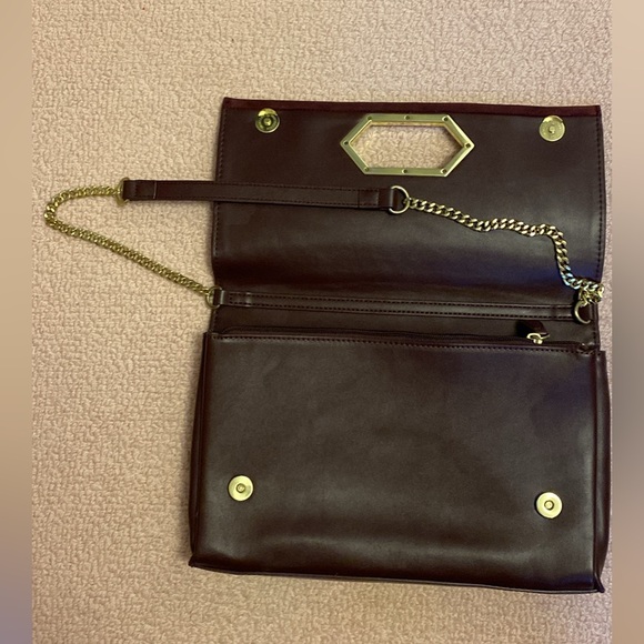 Burgundy Clutch - Nine West - Picture 4 of 6